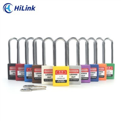 安全76mmスチールシャックルパドロック